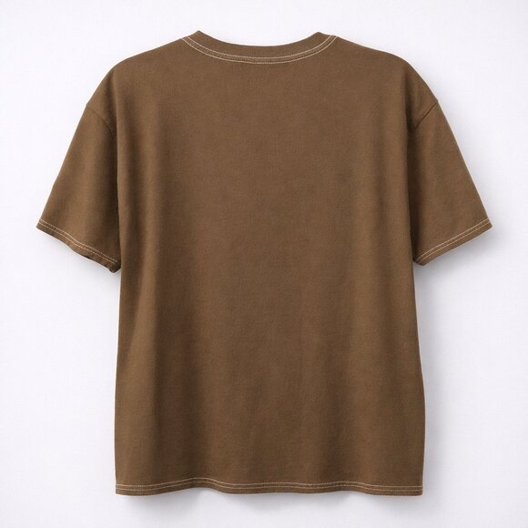 Von Dutch NWT Brown Logo Tee | Archive Y2K Streetwear | L - Picture 6 of 12